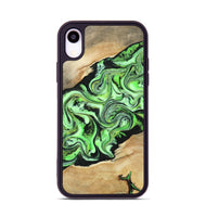 iPhone Xr Wood Phone Case - Margo (Green, 807527)
