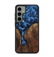 Galaxy S24 Plus Wood Phone Case - Milana (Blue, 807528)