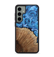 Galaxy S24 Plus Wood Phone Case - Michell (Blue, 807529)