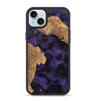 iPhone 15 Plus Wood Phone Case - Margery (Cosmos, 807554)
