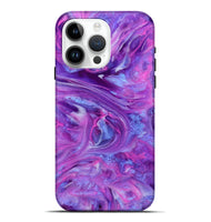 iPhone 15 Pro Max ResinArt Live Edge Phone Case - Shmuel (Purple, 807693)