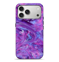 iPhone 17 Pro Max ResinArt Live Edge Phone Case - Shmuel (Purple, 807693)