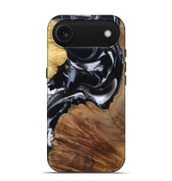 iPhone 17 Air Wood Live Edge Phone Case - Roland (Black & White, 807714)