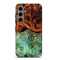 Galaxy S24 Plus Wood Live Edge Phone Case - Selma (Red, 807722)