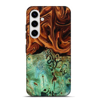 Galaxy S25 Plus Wood Live Edge Phone Case - Selma (Red, 807722)