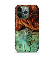 iPhone 13 Pro Wood Live Edge Phone Case - Selma (Red, 807722)