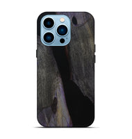 iPhone 14 Pro Wood Live Edge Phone Case - Damien (Wood Burl, 807724)