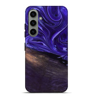 Galaxy S24 Plus Wood Live Edge Phone Case - Carson (Purple, 807726)