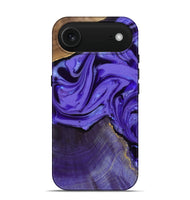 iPhone 17 Air Wood Live Edge Phone Case - Vikki (Purple, 807740)