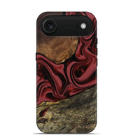 iPhone 17 Air Wood Live Edge Phone Case - Fisher (Red, 807747)