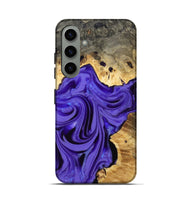 Galaxy S24 Wood Live Edge Phone Case - Shyla (Purple, 807757)