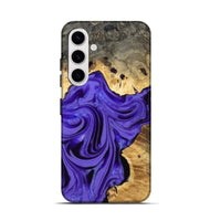 Galaxy S25 Wood Live Edge Phone Case - Shyla (Purple, 807757)