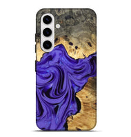 Galaxy S25 Plus Wood Live Edge Phone Case - Shyla (Purple, 807757)