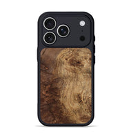 iPhone 17 Pro Wood Phone Case - Shelba (Wood Burl, 807925)