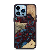 iPhone 14 Pro Max Wood Phone Case - Whitley (Red, 807947)