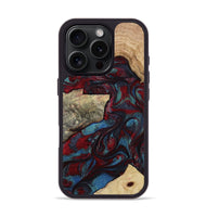 iPhone 16 Pro Wood Phone Case - Whitley (Red, 807947)