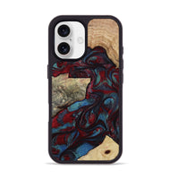 iPhone 17 Wood Phone Case - Whitley (Red, 807947)