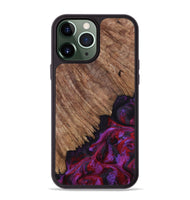 iPhone 13 Pro Max Wood Phone Case - Irma (Red, 807950)