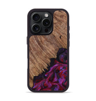 iPhone 16 Pro Wood Phone Case - Irma (Red, 807950)