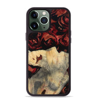 iPhone 13 Pro Max Wood Phone Case - Shania (Red, 807955)