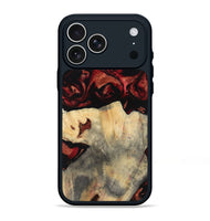 iPhone 17 Pro Max Wood Phone Case - Shania (Red, 807955)