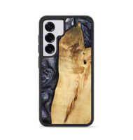 Galaxy S25 Wood Phone Case - Brittni (Black & White, 807956)
