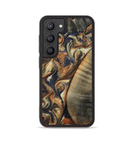 Galaxy S23 Wood Phone Case - German (Black & White, 807960)