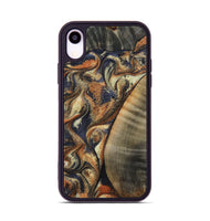 iPhone Xr Wood Phone Case - German (Black & White, 807960)