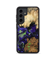 Galaxy S24 Wood Phone Case - Cleo (Purple, 807972)