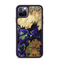 iPhone 11 Pro Max Wood Phone Case - Cleo (Purple, 807972)