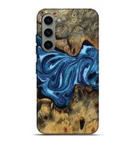 Galaxy S23 Plus Wood Live Edge Phone Case - Nakita (Blue, 808040)