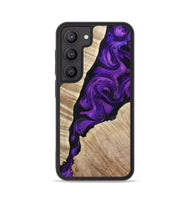 Galaxy S23 Wood Phone Case - Booker (Purple, 808052)