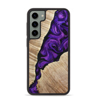 Galaxy S23 Plus Wood Phone Case - Booker (Purple, 808052)