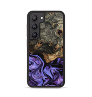 Galaxy S23 Wood Phone Case - Shmuel (Purple, 808053)