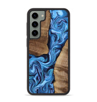 Galaxy S23 Plus Wood Phone Case - Dante (Blue, 808099)