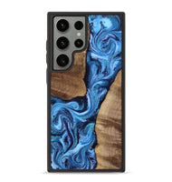 Galaxy S23 Ultra Wood Phone Case - Dante (Blue, 808099)