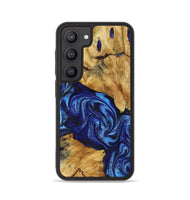 Galaxy S23 Wood Phone Case - Lolita (Blue, 808101)