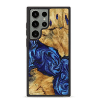 Galaxy S23 Ultra Wood Phone Case - Lolita (Blue, 808101)