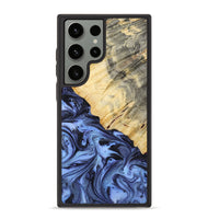 Galaxy S23 Ultra Wood Phone Case - Katelin (Blue, 808102)