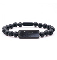 Lava Bead ResinArt Bracelet - Nadia (Cosmos, 808184)