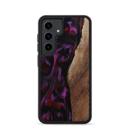 Galaxy S24 Wood Phone Case - Winnie (Red, 808337)