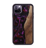 iPhone 11 Pro Max Wood Phone Case - Winnie (Red, 808337)