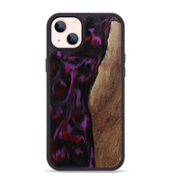 iPhone 14 Plus Wood Phone Case - Winnie (Red, 808337)