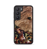 Galaxy S23 Wood Phone Case - Cari (Red, 808340)