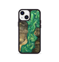 iPhone 13 mini Wood Phone Case - Yaakov (Green, 808387)