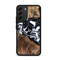 Galaxy S22 Plus Wood Phone Case - Evie (Black & White, 808399)