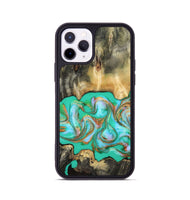 iPhone 11 Pro Wood Phone Case - Melba (Green, 808404)