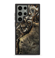 Galaxy S23 Ultra Wood Phone Case - Alize (Black & White, 808458)