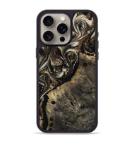 iPhone 15 Pro Max Wood Phone Case - Alize (Black & White, 808458)