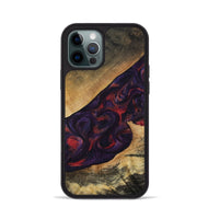 iPhone 12 Pro Wood Phone Case - Westin (Purple, 808460)